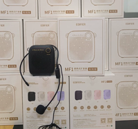 Amplificateur de puissance numérique portable avec mini haut-parleur et microphone pour enseignants, entraîneurs, réunions d'église, yoga, excursions en plein air, promotions