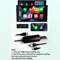 Estéreo para Auto Koogold Directo de Fábrica con Carplay, iPhone y Android Auto, Navegación GPS, Pantalla Dividida, Puerto Tipo-C