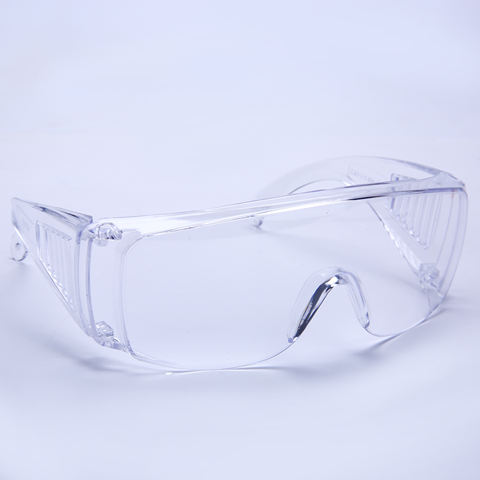 Plastic Protective Garden PC Materials Safety Breathable Safety Glasses