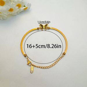 Bracelet connecté, service de bijouterie sur mesure de qualité supérieure, norme européenne, cadeau de fête pour femmes, ton or rose - Product Image 4