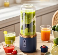 Post-workout eiwit- en fruit-smoothies voor eigenaren van fitnessmerken Draadloze 6-blads krachtige draagbare elektrische blender