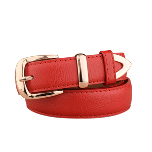 Cinturón de piel sintética con hebilla de Pin personalizada Unisex, cinturón de talla grande con estampado de página completa, sencillo y a la moda - Product Image 6