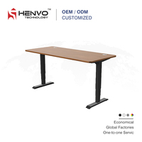 Bureau Modulaire Contemporain en Acier pour Bâtiment de Bureaux, Design Ergonomique, Panneau de Contrôle à Mémoire Automatique, Hauteur Réglable