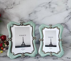 Manufacturer Well Made Home Table Decoration Luxury Crystal Metal European Photo <b>Frame</b> - Product Image 5
