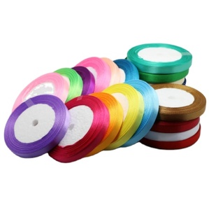 High Quality Custom Satin Ribbon Excellent for Gift Crafting Textile Fabric Craft Material
