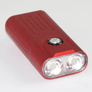 Heißer Verkauf Eingebaute Batterie LED wiederauf ladbare Taschenlampe anderes Fahrrad zubehör führte Taschenlampe Fahrrad