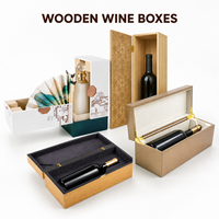 Boîte à liqueur en bois personnalisée avec fenêtre transparente, emballage décoratif haut de gamme pour bouteilles de whisky XO, spiritueux, emballage artisanal