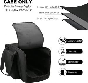 Échantillon gratuit : Sac de transport, étui de rangement et sac de protection pour enceinte Bluetooth Boombox 3/Boombox 2/Boombox - Product Image 4