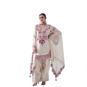 ESTA TEMPORADA DE BODAS, PRUEBA NUESTRO TRAJE PLAZZO DE DISEÑADOR CON BORDADOS Y DUPATTA - Product Image 1