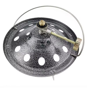 Réchaud de camping portable extérieur à gaz liquéfié, mini-brûleur en acier avec valve, petit réchaud à gaz pour cuisson - Product Image 6