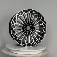 Jantes en alliage coulé multi-rayons de 20 pouces, finition peinte/facettée, 5x108/112/114.3 pour voitures particulières BMW