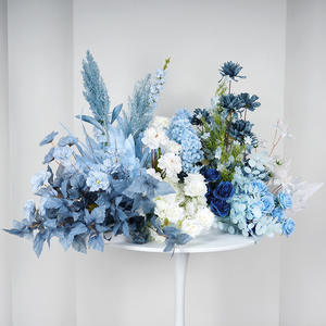 F2908ผ้าไหมประดิษฐ์ทำด้วยมือของ hizyu ดอกไม้แถวดอกไม้หน้าต่างแถวดอกไม้การจัดข้อเสนอพื้นดินเสร็จใหม่ยาวนาน3-5 - Product Image 1