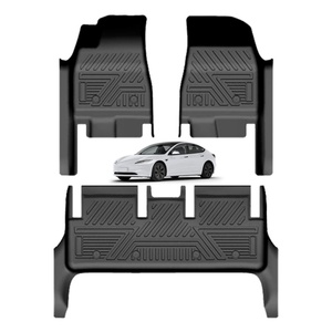 Accesorios Interiores para Automóviles de Fábrica, Alfombrilla Duradera para Piso de Automóvil, Alfombrilla Personalizada 5D para Tesla Model 3 - Product Image 2