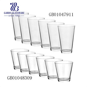 Juego de vasos de cóctel de zumo de agua de 13 oz, juego de 18 piezas, mezcla de Highball de cristal, 6 Rock - Product Image 4