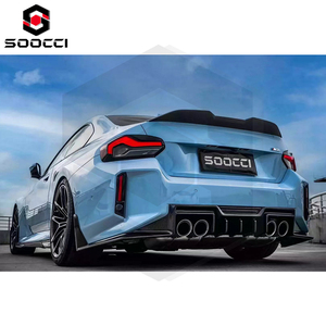 G87 M2 G42 alettone in fibra di carbonio a secco alettone posteriore per <span class=keywords><strong>BMW</strong></span> <span class=keywords><strong>serie</strong></span> <span class=keywords><strong>2</strong></span> G42 M240i coupé MP stile coda d'anatra alettone all'ingrosso - Product Image 5