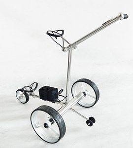 Carrello da Golf Elettrico con Batteria al Litio Ricaricabile da 24V, Autonomia Extra Lunga per 36 Buche - Product Image 5