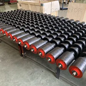 Buffer Roller Disc Coated Return Roller With Rubber RDRT102-694-20 Provided Cold Drawing Round Steel Carbon Steel Q235 MH CN SHN