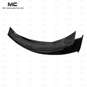 Para <span class=keywords><strong>Mercedes</strong></span> Benz Clase C W205 C63 GT63 Look S Style Big Spoiler Alerón trasero de fibra de carbono - Product Image 4