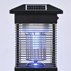 Lampe solaire anti-moustiques, piège à moustiques LED imperméable pour l'extérieur, pour fermes, villas, parcs, pelouses, respectueux de l'environnement - Product Image 2