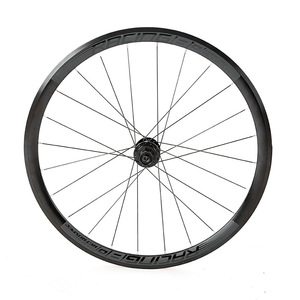 Jeu de roues de route RETROSPEC 700C, frein à disque, axe traversant, alliage d'aluminium, 32H, haute résistance - Product Image 3