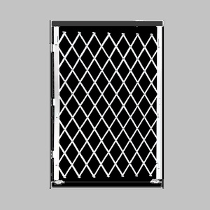Grille de sécurité PORTE Acier inoxydable Rétractable Antivol Rétractable Extensible Barrière Grilles Sécurité X Porte - Product Image 4