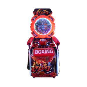2023 fabrika doğrudan satış yeni tasarım boks kral spor oyunu sikke tarzı popüler elektronik boks oyun makinesi Arcade oyunu