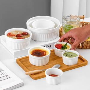Taza de pudín de cerámica para hornear, tazón pequeño para hornear, olla de doble piel, taza de pudín, horno disponible, tazón de postre, taza para estofado - Product Image 1
