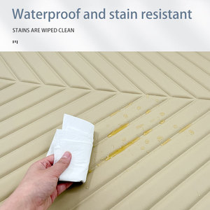 Dính-Backed PVC da bọt tường trang trí nội thất Faux Da bọt tự dính miếng đệm tường cách âm da bọt tấm Tường - Product Image 3