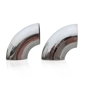 Goods In Stock Manufacturers supply Stainless Steel Pipe Fittings Bend Seamless Butt Welded B/W 90 degrees Elbows