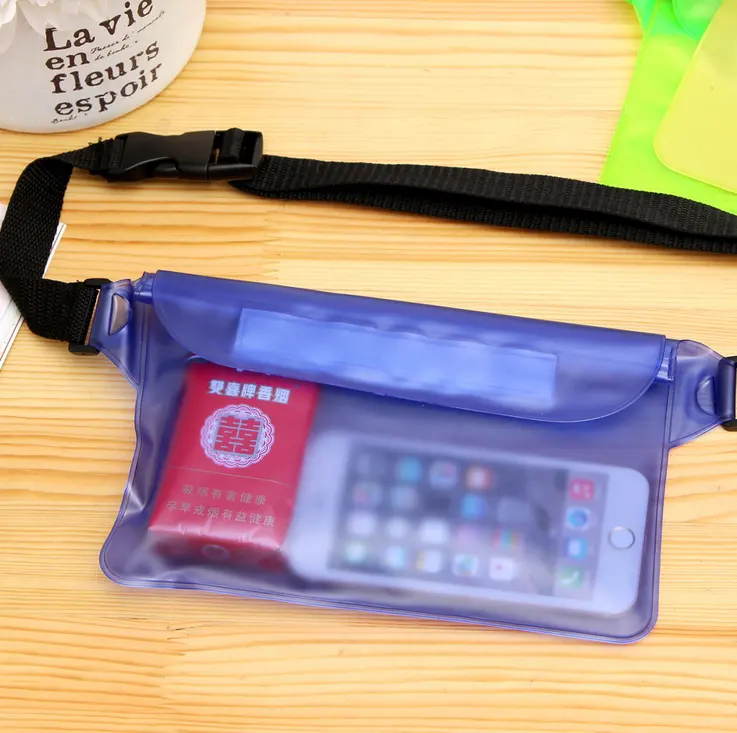 Top quality universal custom waterproof phone case running clear transparent waterproof smartphone mobile cell phone PVC bag