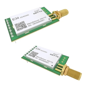 Ebyte ODM E34-2G4D20D nRF24L01 nRF24L01P 20dBm โมดูลไร้สาย Rf ฟูลดูเพล็กซ์ UART ระยะไกล 2 กม. 2.4GHz เครื่องส่งสัญญาณและตัวรับสัญญาณ - Product Image 1