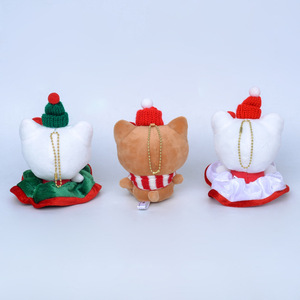 Sanrioed <strong>Hello</strong> KT Cat PP Cotton Filled Plush Toy Stuffed Animal <strong>Comforter</strong> Keychain for Kids Christmas Ready to Ship - Product Image 3