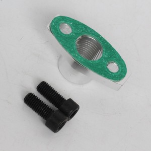T3 T4 T04E T04 39mm NPT 1/<span class=keywords><strong>2</strong></span> Zoll Innengewinde Turbo Öl-Zufuhr- und Ablassleitung Adapterflansch - Product Image 4