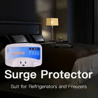 Protecteur de tension Protecteur de surtension à sortie unique Plug in pour appareil ménager Suppresseur de puissance mural pour TV/PC/réfrigérateur