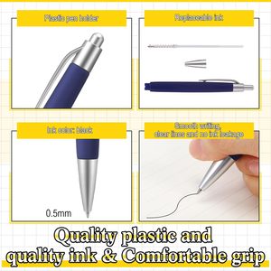 Low Price Yellow Plastic Multicolored Plastic <b>Pens</b> with Custom logo Beads <b>Cheap</b> Custom Plastic Items Ball <b>Pen</b> with logo - Product Image 3