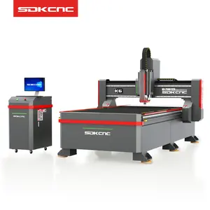 Machine de gravure et de fraisage de routeur CNC robuste pour la découpe de feuilles de panneau composite en plastique aluminium cuivre