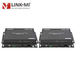 4K 60Hzファイバーエクステンダー用最大300M 18Gbps HDRオーバーシングル/マルチモードファイバーRS232 & HDCP2.2サポートメタル - Product Image 3