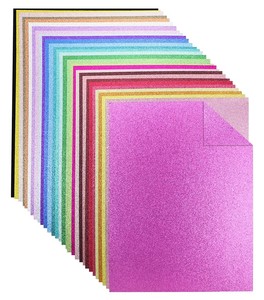 8.5*11 Inch Double Sided Glitter Card Stock Paper Sparkly Cardstock for Cardmaking Party Favors Paper Crafting