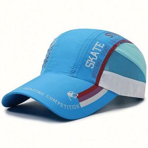Nueva Llegada 2024, Gorra de Béisbol de Nailon Oxford Transpirable de Secado Rápido, Gorras de Golf, Gorras para Correr, Diseño con Letras, Unisex, Venta al Por Mayor - Product Image 4
