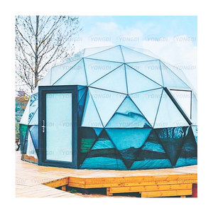 Tenda <span class=keywords><strong>Igloo</strong></span> a Cupola Geodetica <span class=keywords><strong>da</strong></span> <span class=keywords><strong>Giardino</strong></span> a Basso Costo per la Coltivazione di Piante, con Profilo in Alluminio 6063, Vetro Rotondo e Funzionamento a Energia Solare <span class=keywords><strong>da</strong></span> Esterno - Product Image 6