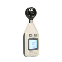GM816A Medidor de velocidad del viento Anemómetro de aire digital múltiple Retroiluminación LCD portátil