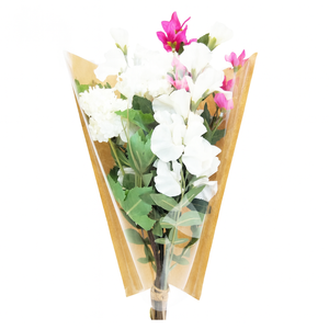 Bolsa de Papel para Empaque de Ramos Florales Personalizados, Envoltura Creativa Tipo Embudo para Floristerías - Product Image 4