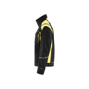 BLAKLADER - 409513709933L Veste Craftsman Noir/Jaune haute visibilité-EAN 7330509534663 HI-VIS WORKWEAR - Product Image 5