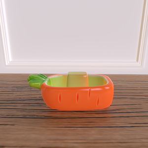 Керамическая экологичная кормушка для птиц в форме моркови, подвесная миска для декора патио, двора и сада - Product Image 5