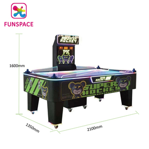 Table de hockey sur air à monnayeur, machine de jeu d'arcade, prix usine Chine - Product Image 3