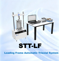 Sistema de Ensayo Triaxial STT-LF 10kN 50kN 100kN Totalmente Automático de Alta Precisión con Protección IP65 para Pruebas de Resistencia del Suelo