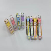 Collier pour chien confortable et réglable, inspiré de la dopamine, rembourré, respirant, écologique, avec anneau en D et attache rapide pour chiens de petite/moyenne taille