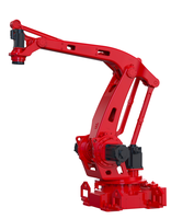 Robot Paletizador de 4 Ejes con Capacidad de Carga de 120 kg, PLC y Motor, Alcance de 2500 mm, Sistema Industrial Automático de Empaquetado y Apilado