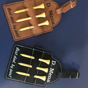 Bộ Thẻ Giữ Bóng Golf Bằng Da Cá Nhân Nhà Máy Thẻ Túi Golf Thẻ Quà Tặng Nam Tốt Cho Bố - Product Image 4
