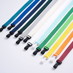 Custom Eco-Friendly PET/Bamboo Single Color Lanyard Durable Badge Card Holder with Logo Accessories Other Models Available
